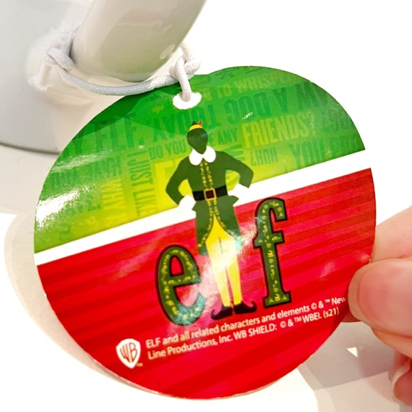 Elf the Movie Mug Son of a Nutcracker Christmas Hot Chocolate Coffee White Green - Picture 6 of 6